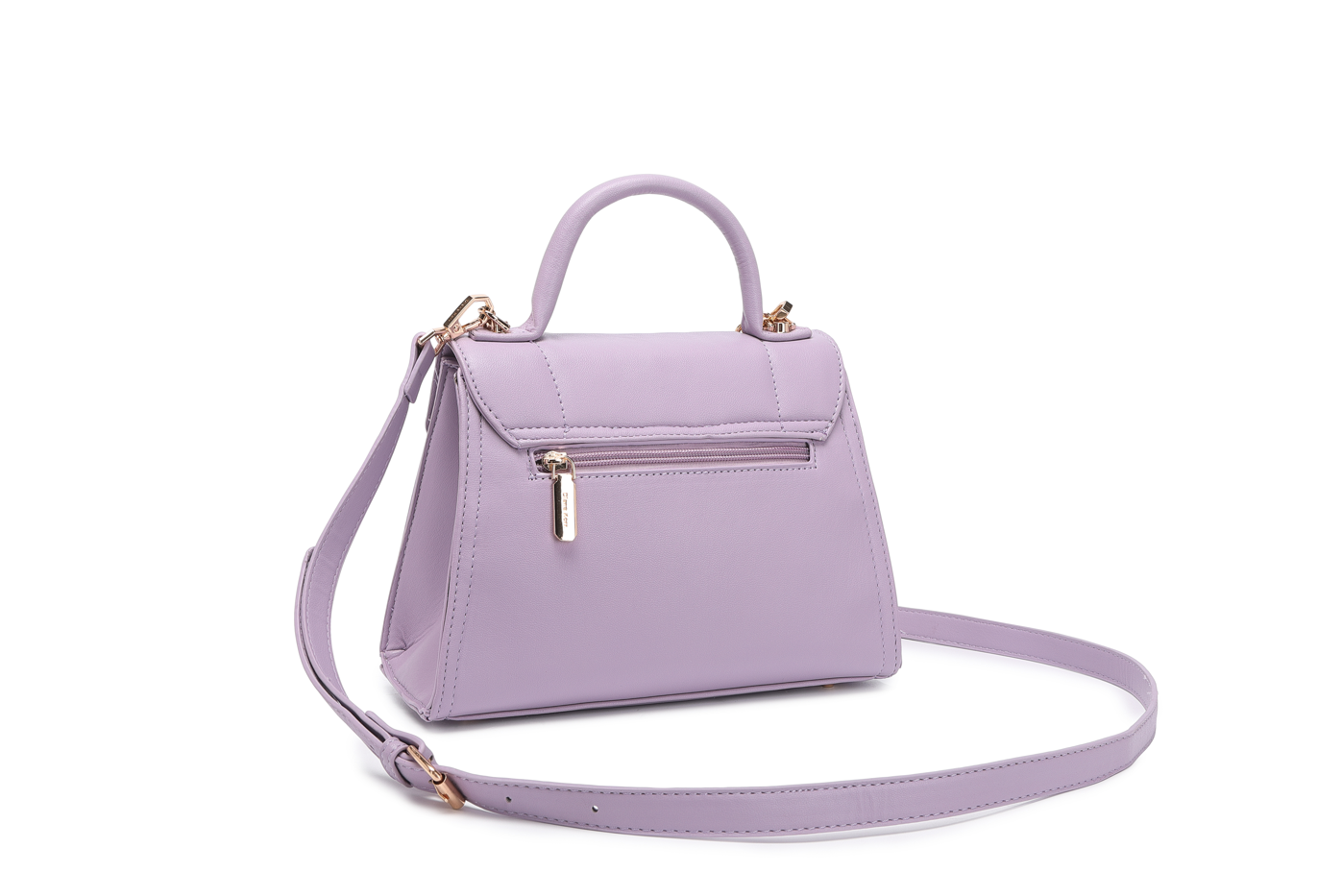 Premium Purple Synthetic Leather Sling and Handbag  Chic, Durable, Eco-Friendly, ART:-DK-2016