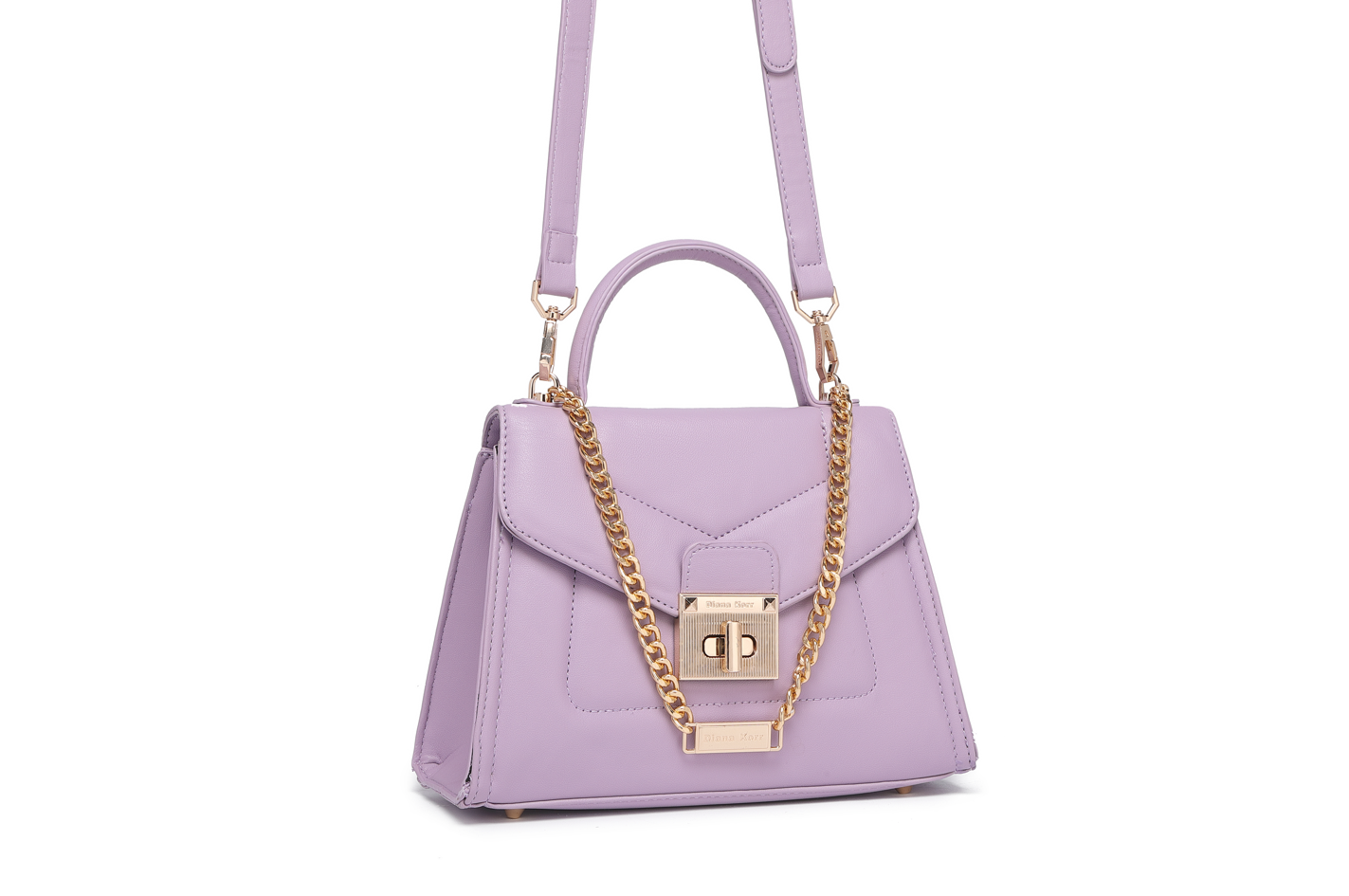 Premium Purple Synthetic Leather Sling and Handbag  Chic, Durable, Eco-Friendly, ART:-DK-2016