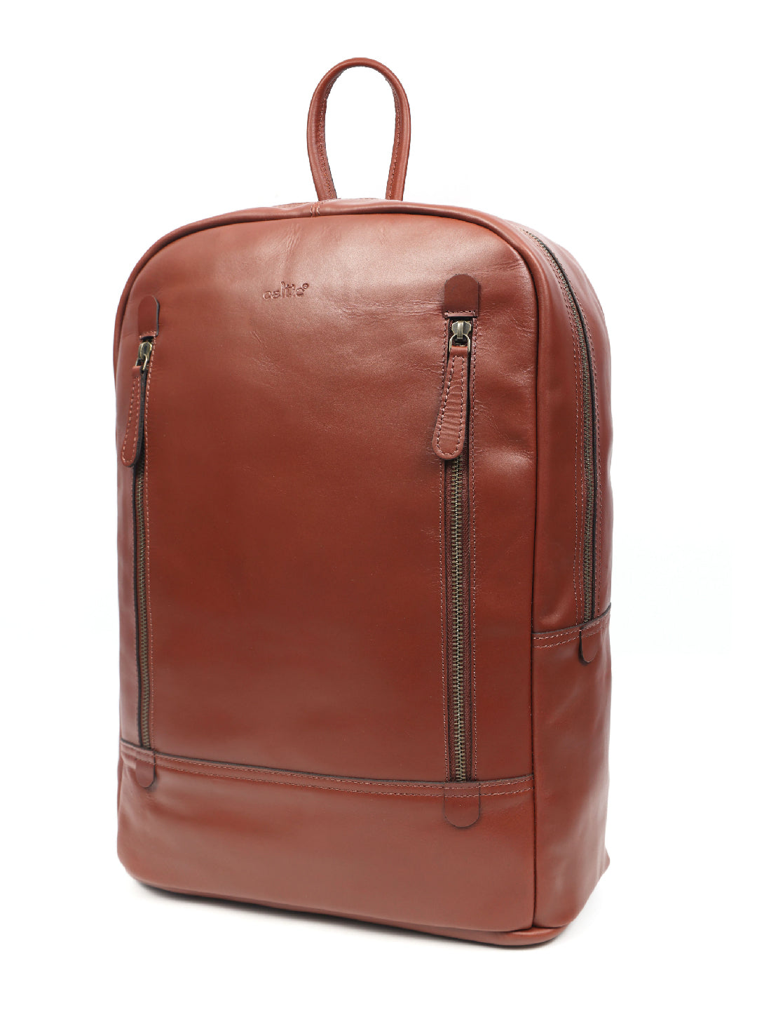 Brown Genuine Leather Backpack |Sleek, Durable and Stylish for Everyday Use