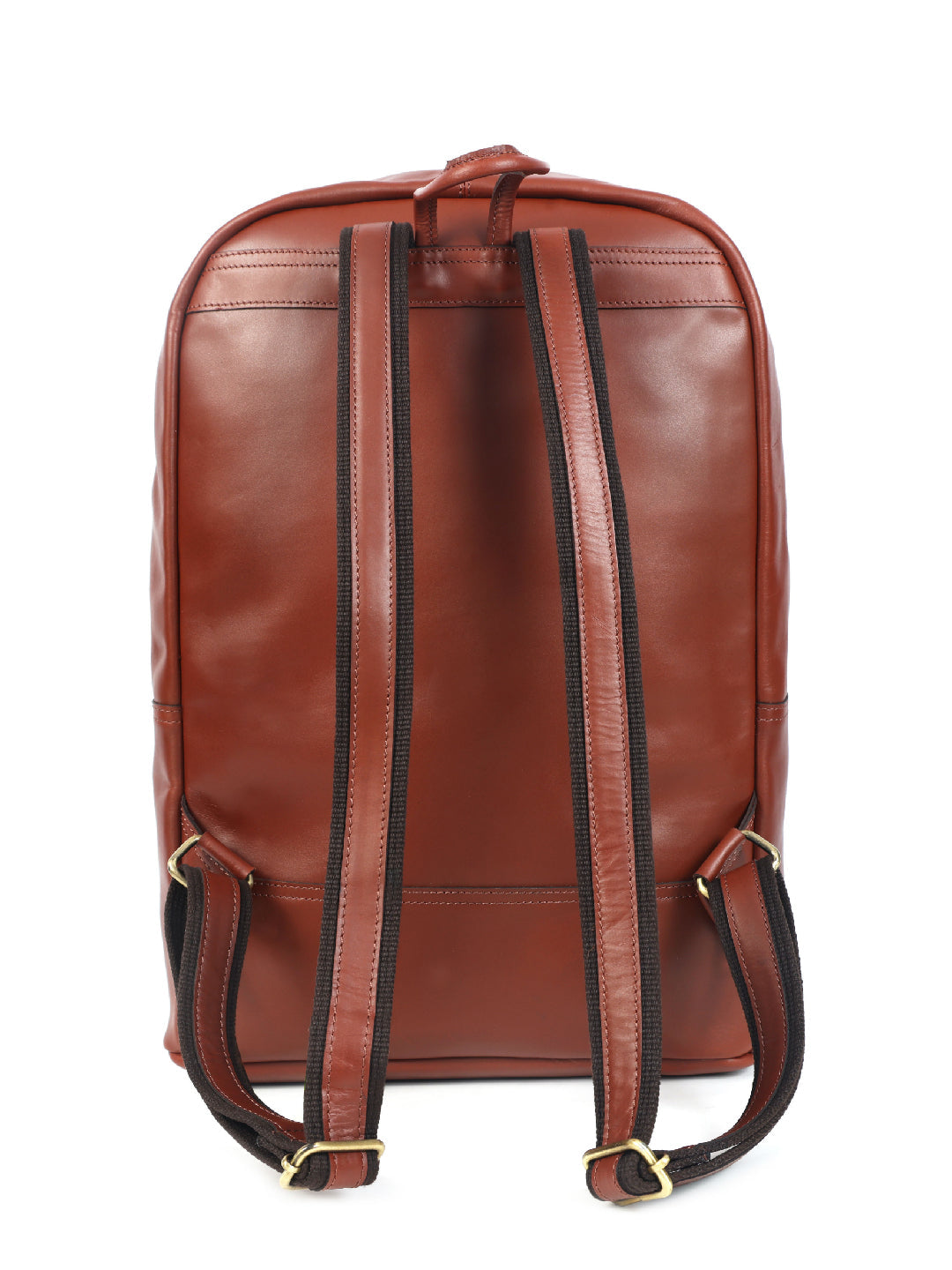 Brown Genuine Leather Backpack |Sleek, Durable and Stylish for Everyday Use