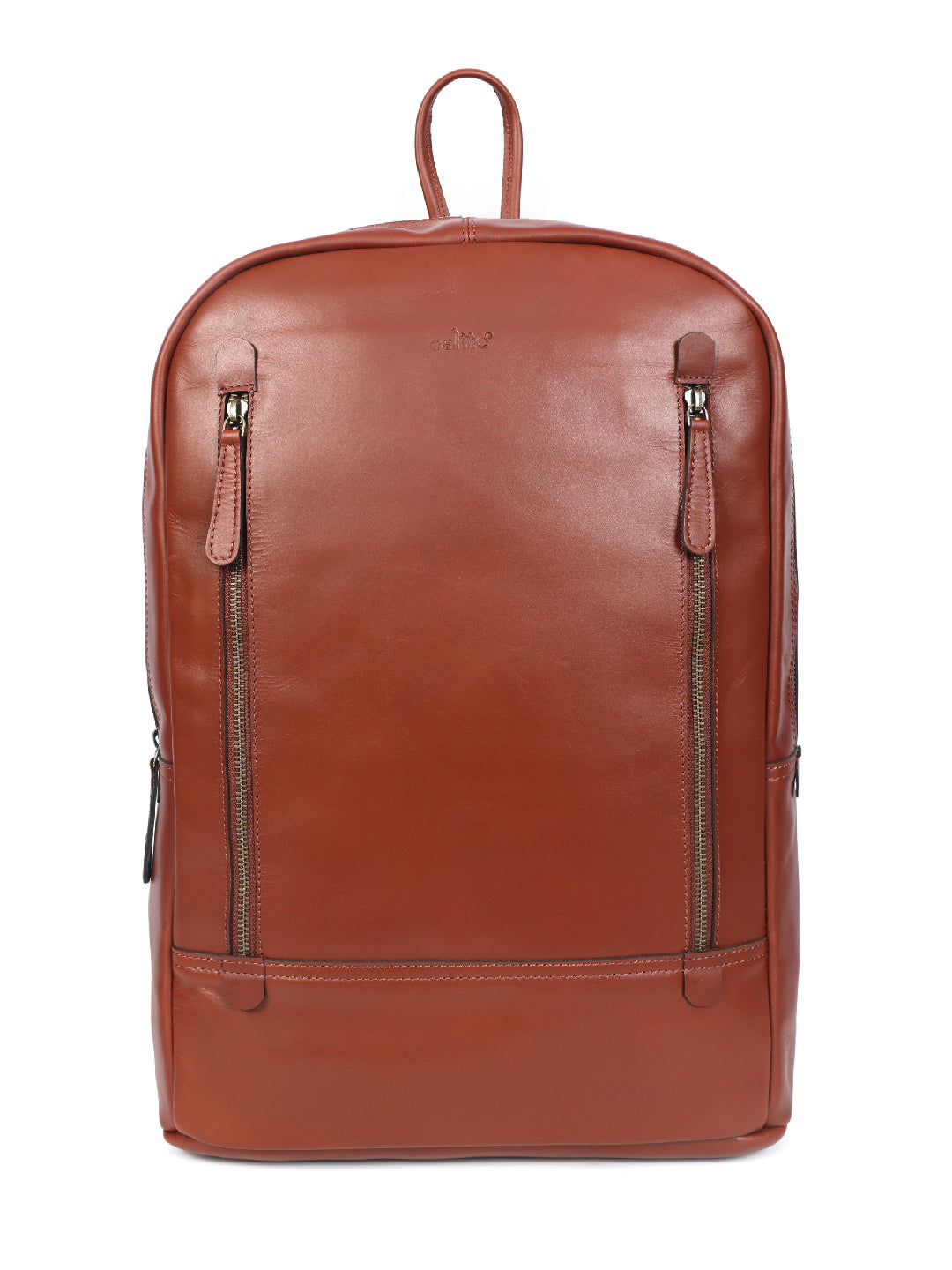 Brown Genuine Leather Backpack |Sleek, Durable and Stylish for Everyday Use
