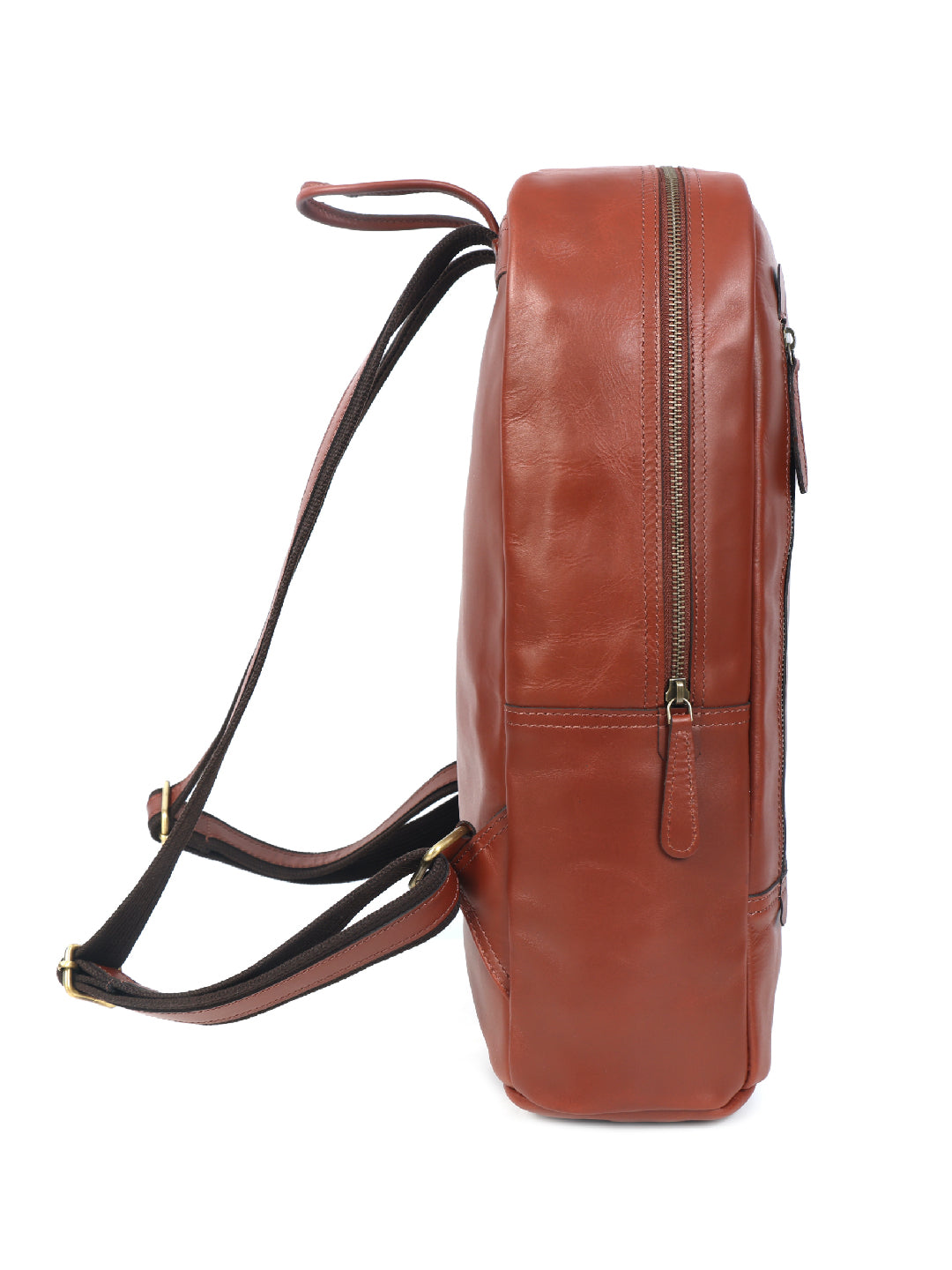 Brown Genuine Leather Backpack |Sleek, Durable and Stylish for Everyday Use