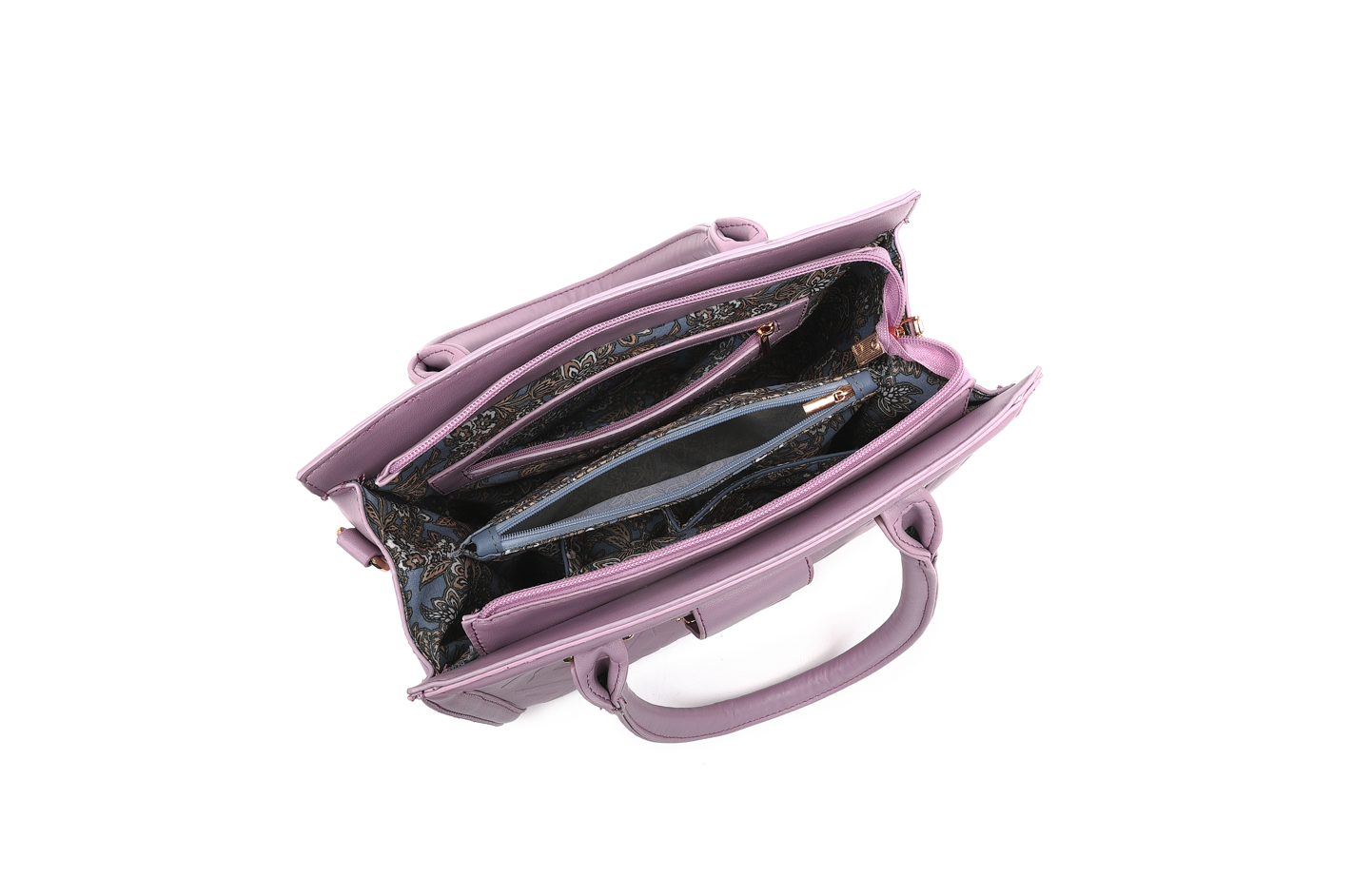 Stylish Synthetic Mauve Bag  Elegant & Versatile Handbag for Any Event,ART:-DK-2003