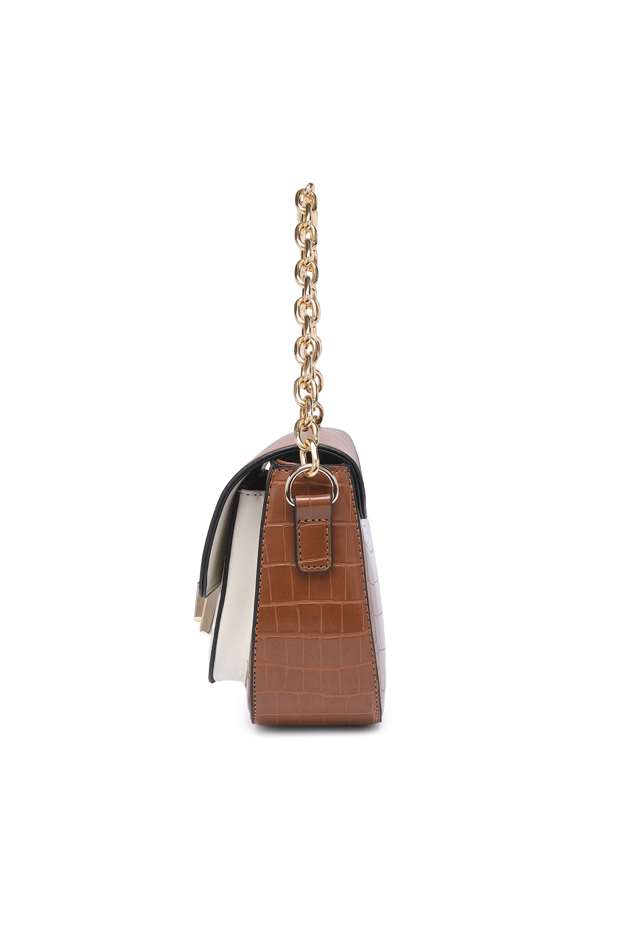 Synthetic Brown Women's Bag  Stylish, Durable & Versatile Handbag,ART:-DK-2014