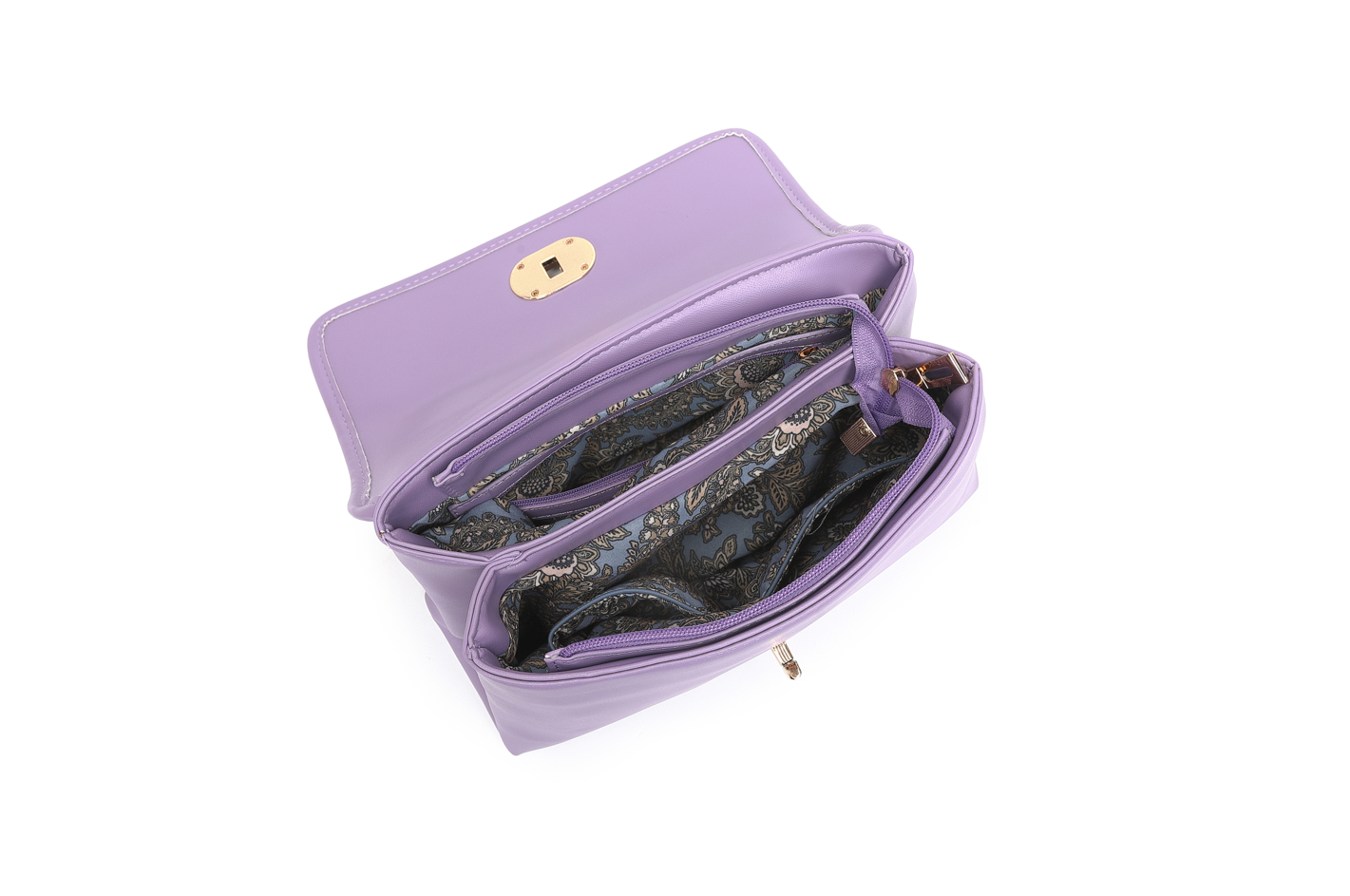 Elegant Synthetic Purple Bag  Stylish & Durable Handbag for Every Occasion, ART:-DK-2001