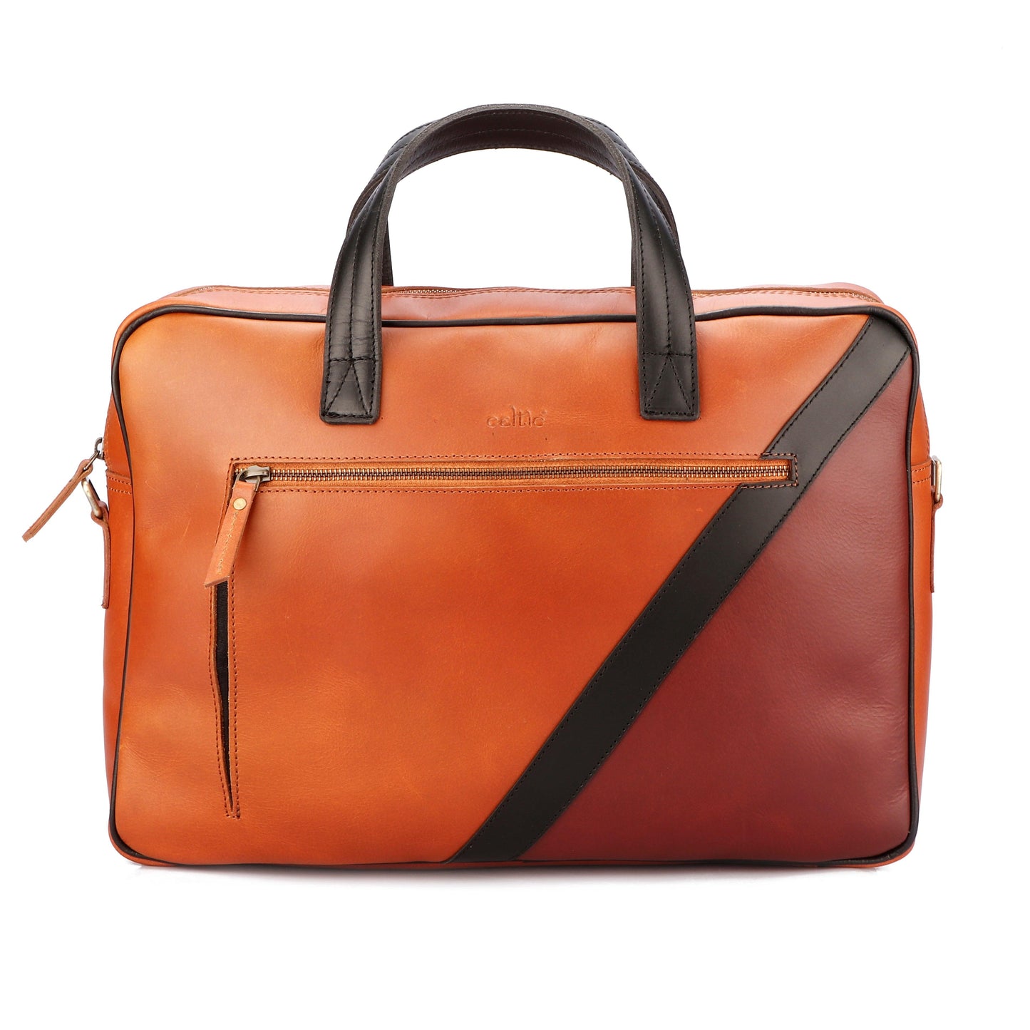  multicolor premium leather laptop bag for men and women's - INDIA