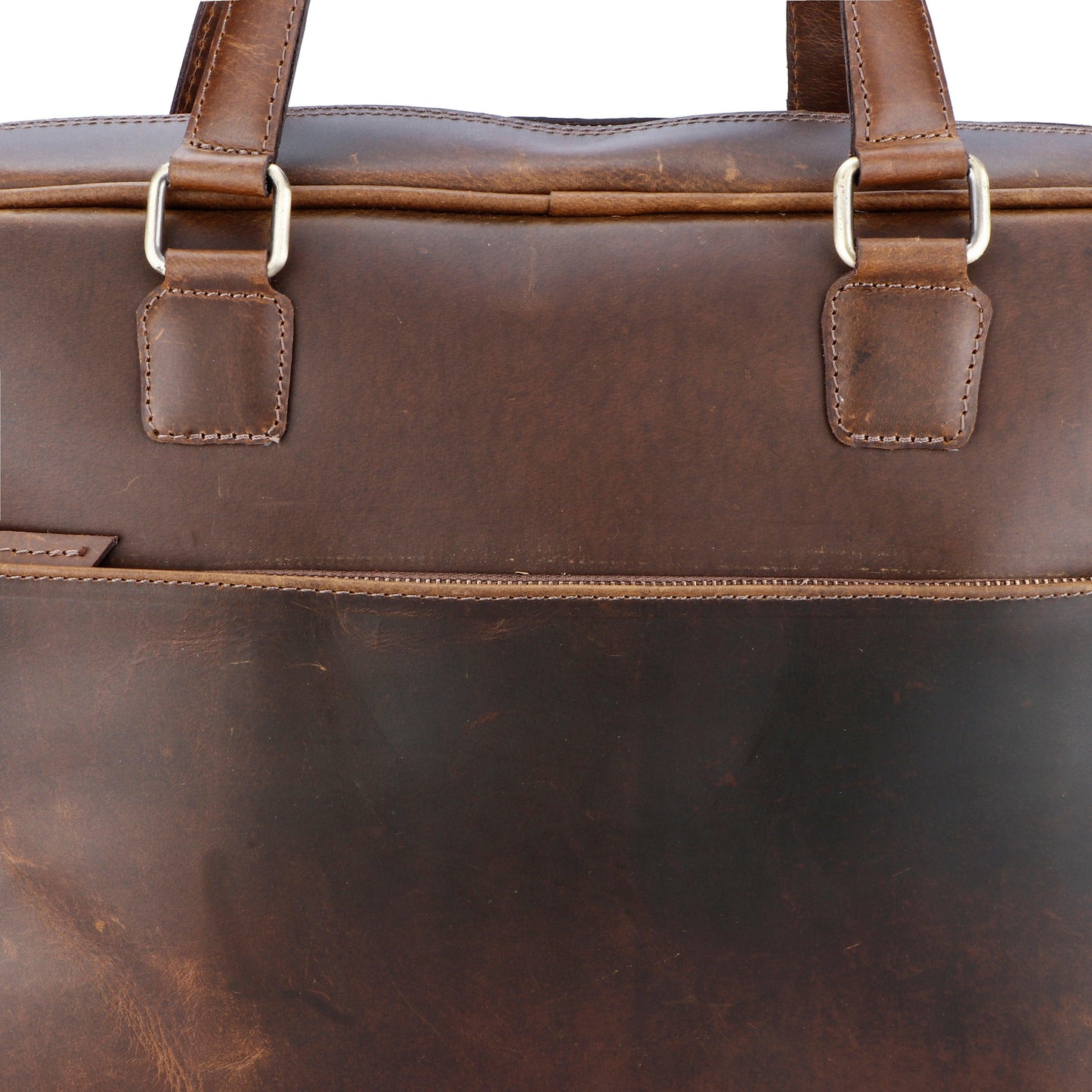  Multi Brown Handmade Messenger Bag (100% Genuine Leather) - INDIA