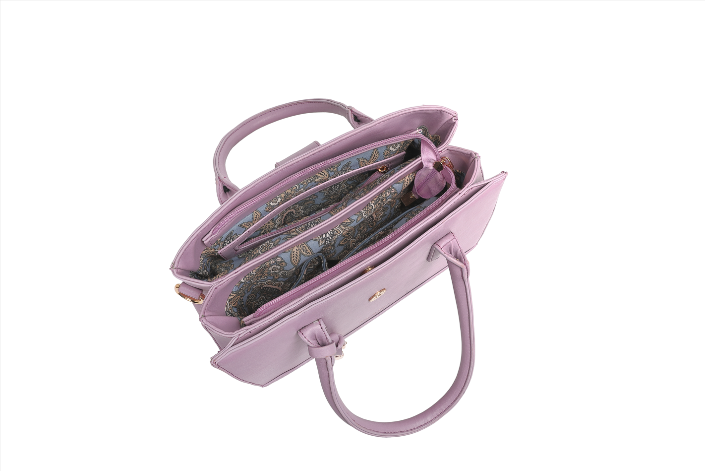 Elegant Synthetic Mauve Bag for Women  Stylish & Versatile Handbag,ART:-DK-2005