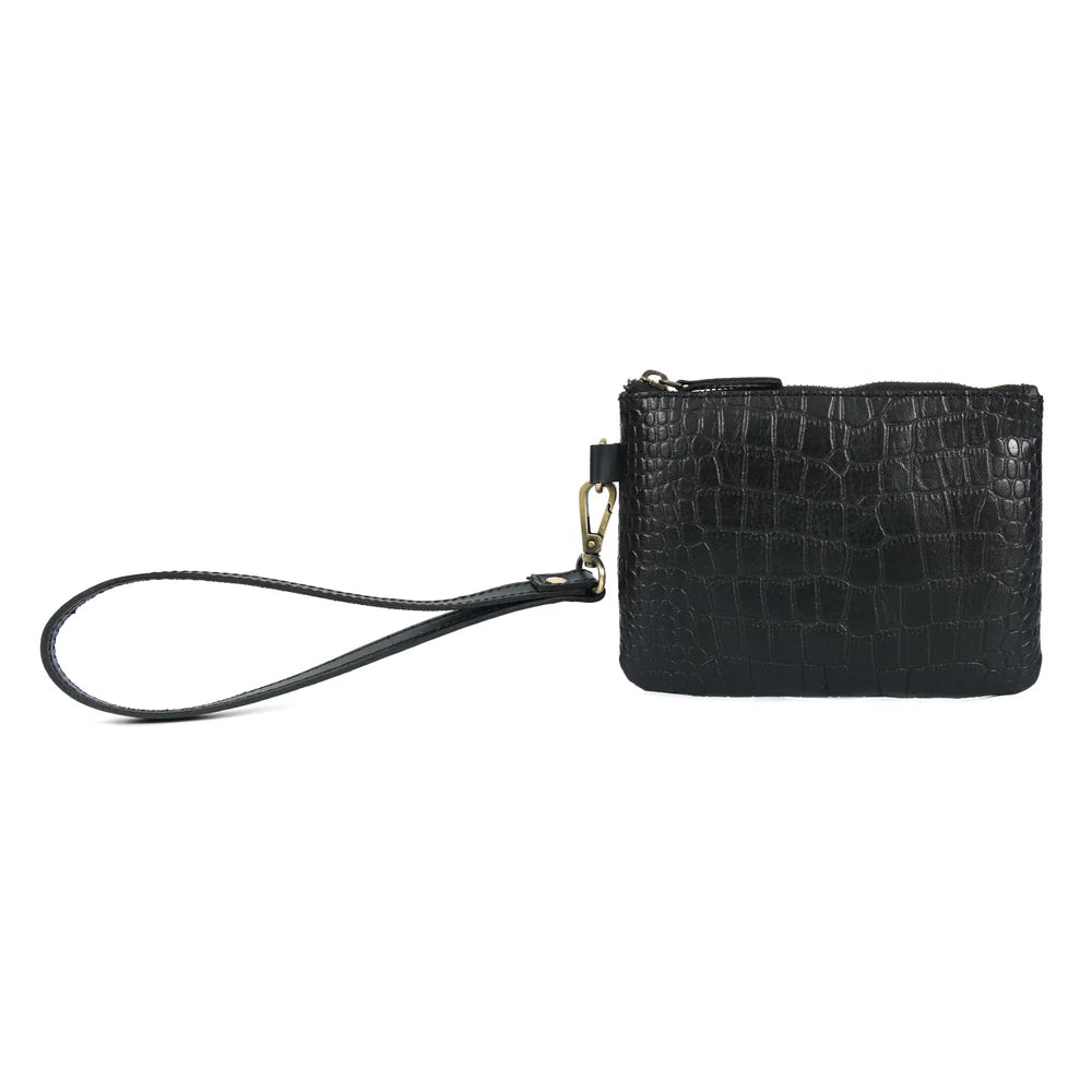 Premium Croc Pattern Leather Women's 4-in-1 Handbag Set (Tote, Shoulder, Sling & clutch)