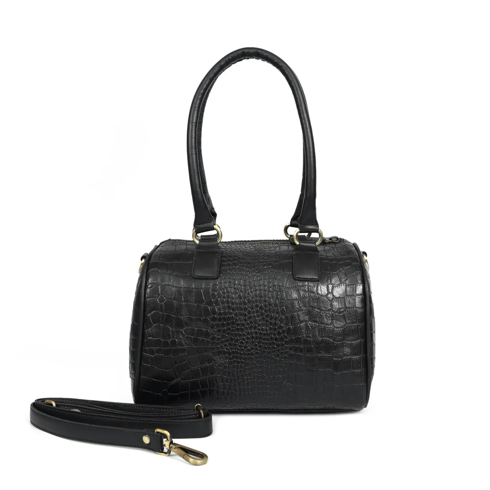Premium Croc Pattern Leather Women's 4-in-1 Handbag Set (Tote, Shoulder, Sling & clutch)