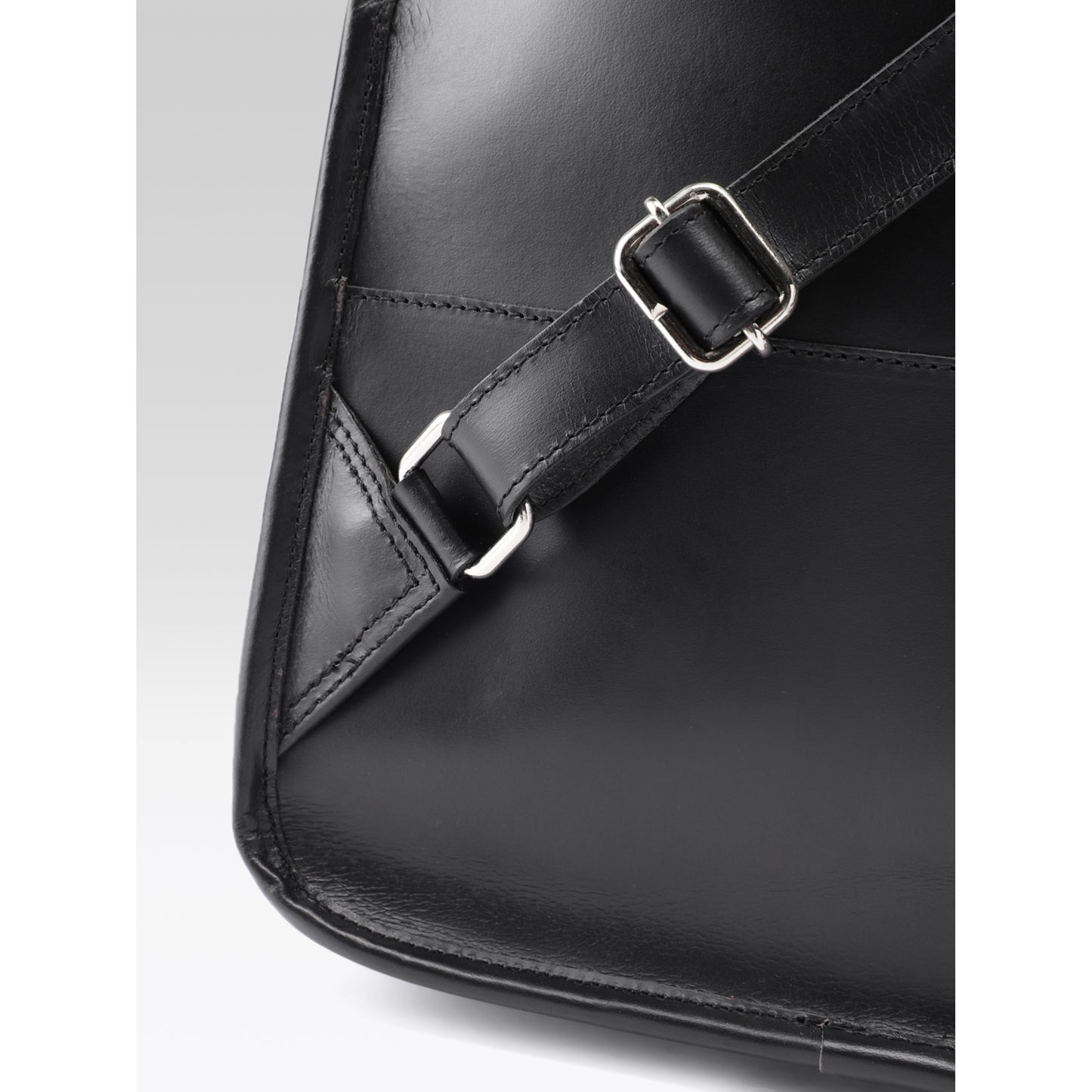 Premium Genuine Leather Backpack with Front Utility Pocket