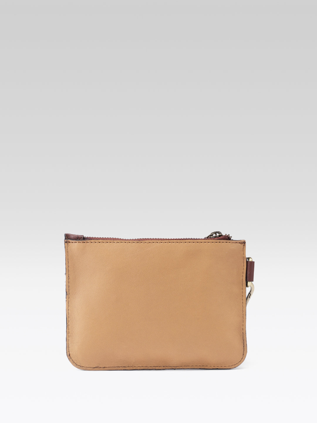 Premium Genuine Tan Leather 3-Piece Handbag Combo with Crossbody & Clutch