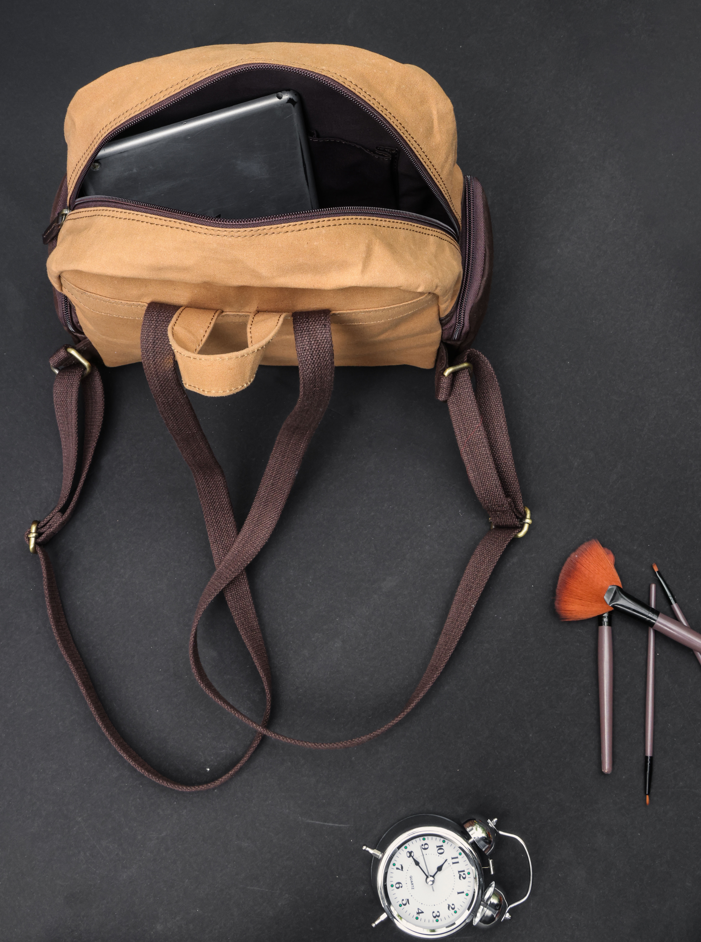Durable Canvas Backpack for Every Adventure, Art: BG-1746