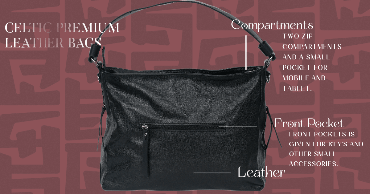  The Hobo Bag in Leather, Soft & Slouchy Silhouette, Timeless & Elevated Design. - INDIA