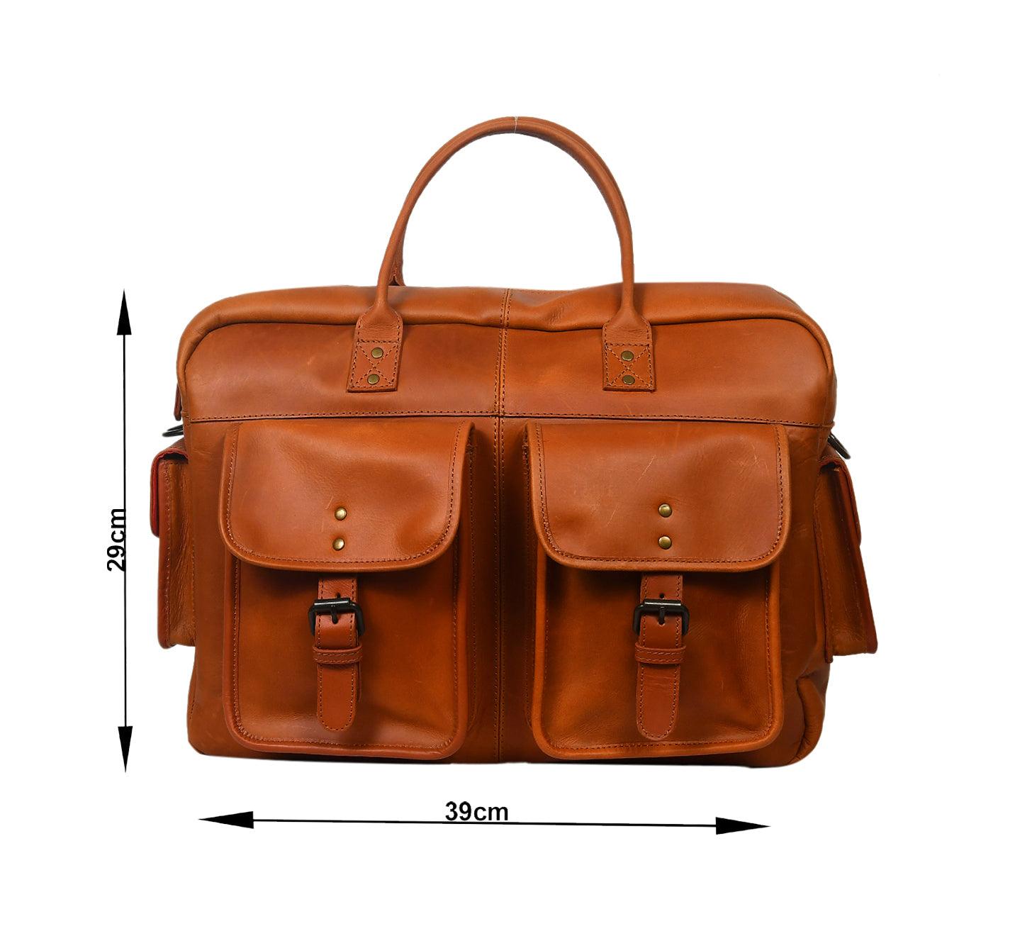  Messenger Leather Bag |Shoulder Cross body | Travel Bag For Women - INDIA