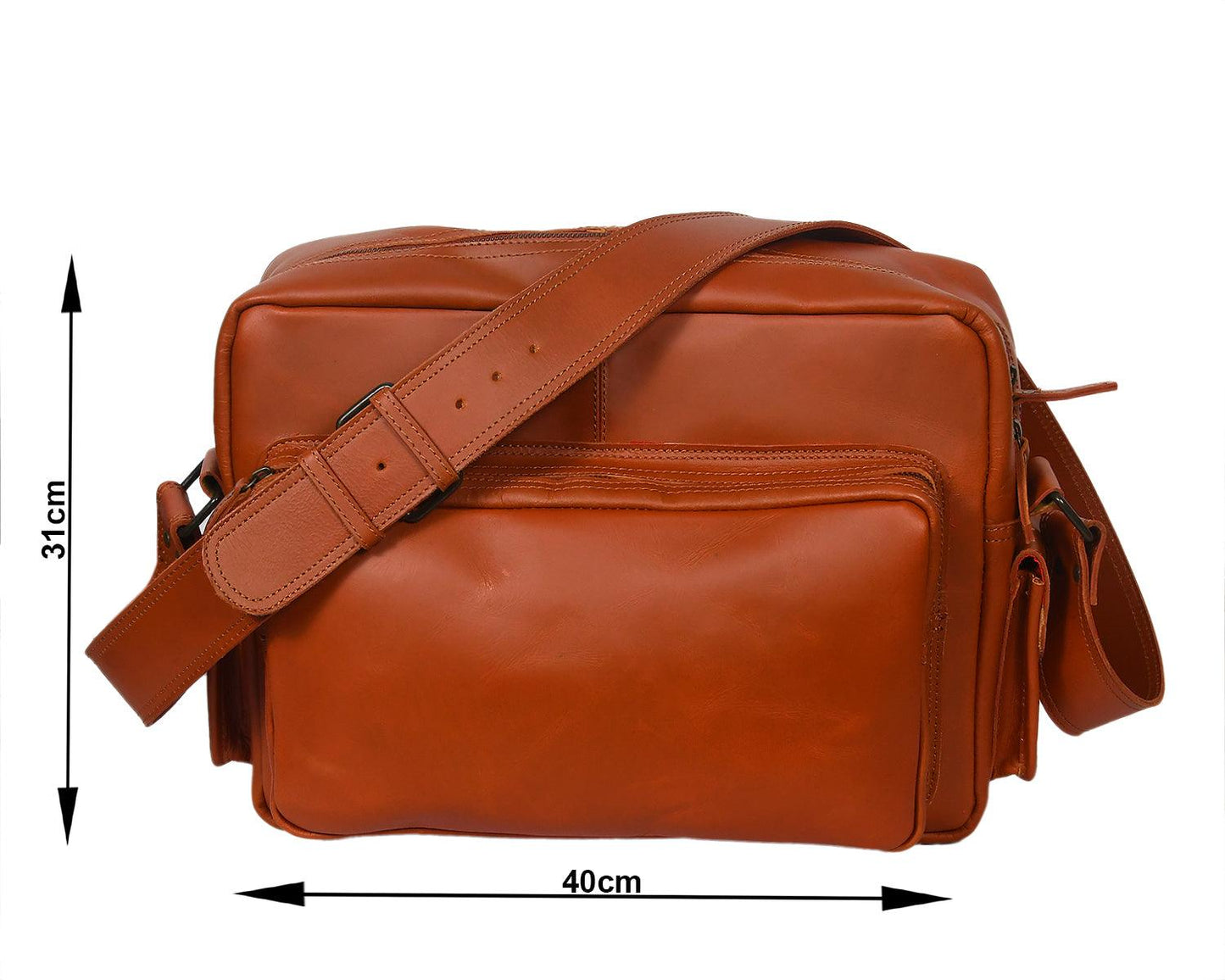  Leather Bag/Messenger Bag | | Shoulder Bag | Cross body Bag For Men. - INDIA