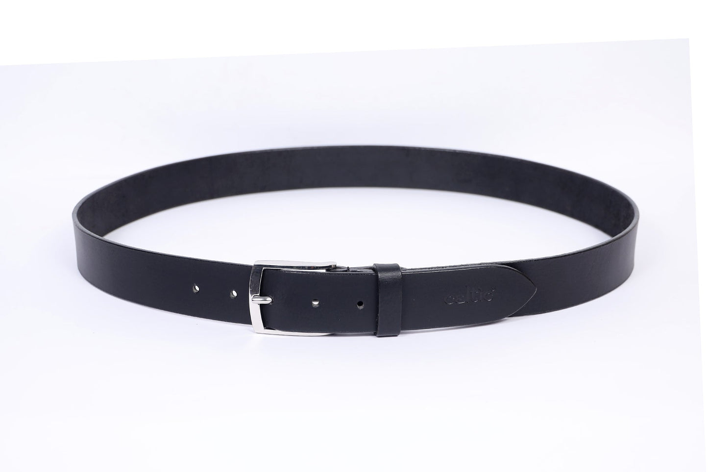 Celtic 35MM Black Premium Leather Belt - CELTICINDIA